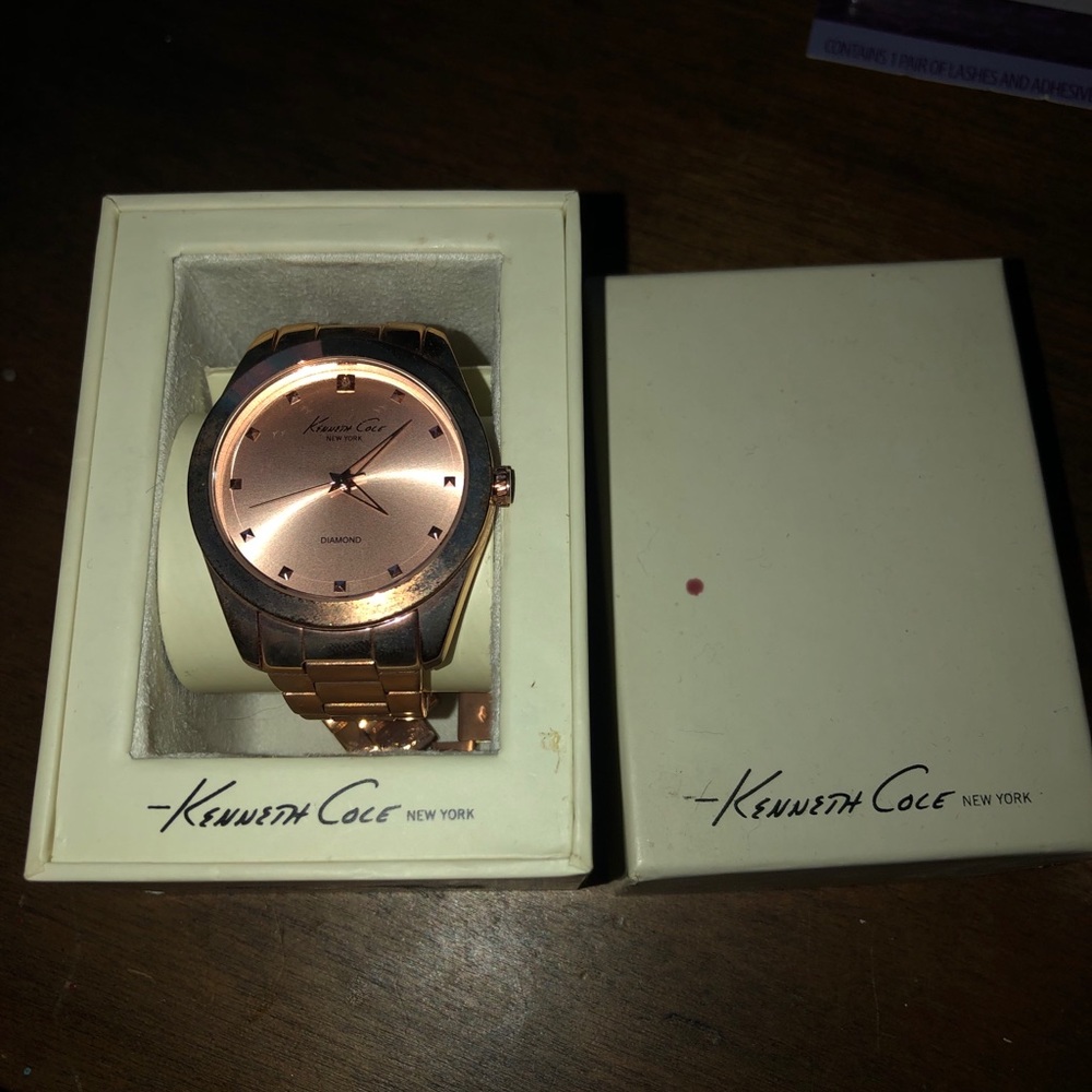 Rose Gold Kenneth Cole Watch